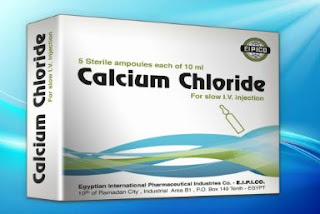 CALCIUM CHLORIDE حقن كلوريد الكالسيوم,إستخدامات حقن الكالسيوم الوريدية,جرعات حقن الكالسيوم,التفاعلات الدوائية حقن الكالسيوم,الحمل والرضاعة حقن الكالسيوم,الأعراض الجانبية حقن الكالسيوم,فارما كيوت,دليل الأدوية المصري