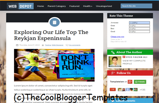 WebDepot Blogger Template