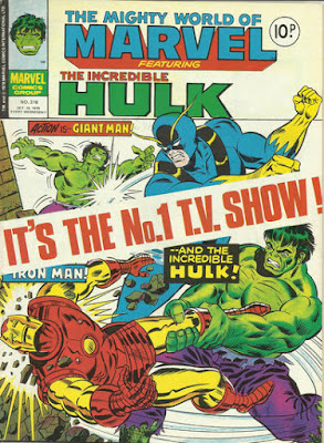 Mighty World of Marvel #316, Hulk vs Avengers