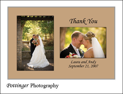   Postcards on Pottinger Photography  Wedding Tip  Thank You Postcards