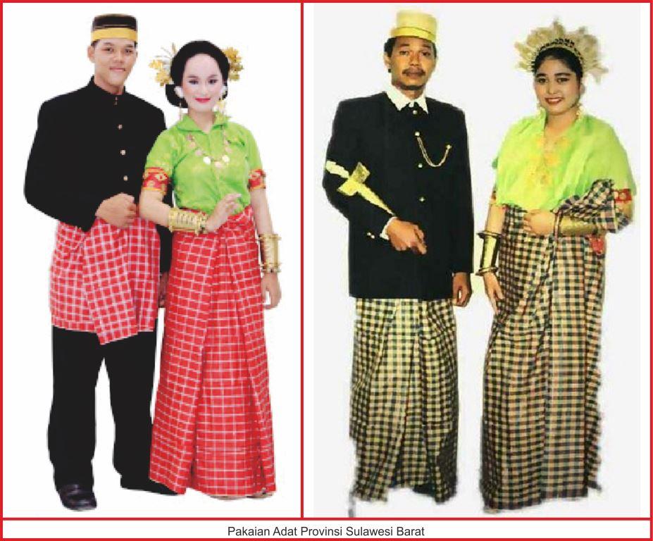 Pakaian Adat Sulawesi Barat Lengkap, Gambar dan 