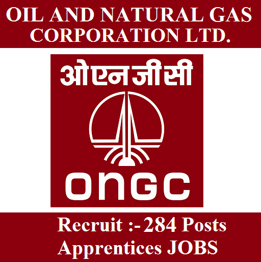 ONGC Recruitment 2017 | 284 Posts | Apprentices Jobs | Sarkari Naukri