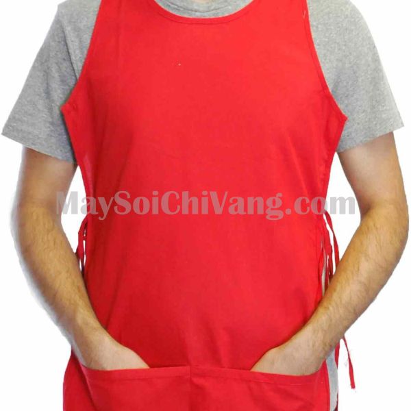 Tạp Dề Hai Thân Chất Lượng Cao Cấp - STDT00008 Đồng Phục Tạp Dề Hai Thân