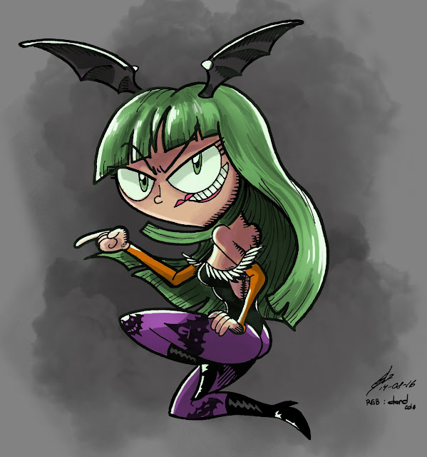 morrigan darkstalkers pordon guero labs y dand durand