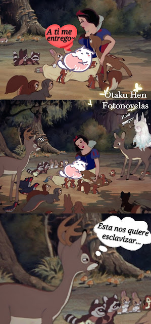 Fotonovelas Disney Parodia Blancanieves