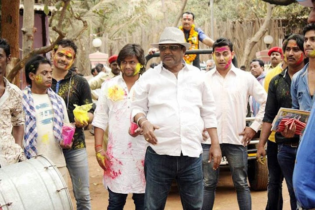 Shooting Photo of Bhojpuri Movie Sangram