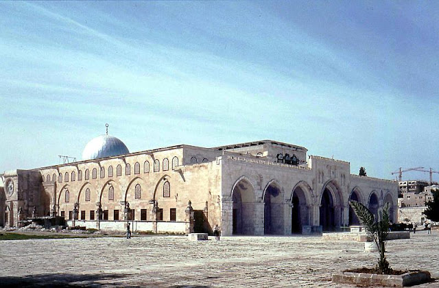 A sede original da Ordem do Templo, hoje transformada em mesquita