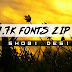 Download 1.7k Top Fonts Zip File By Shobi Design