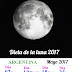 Dieta de la luna calendario 2017 Argentina