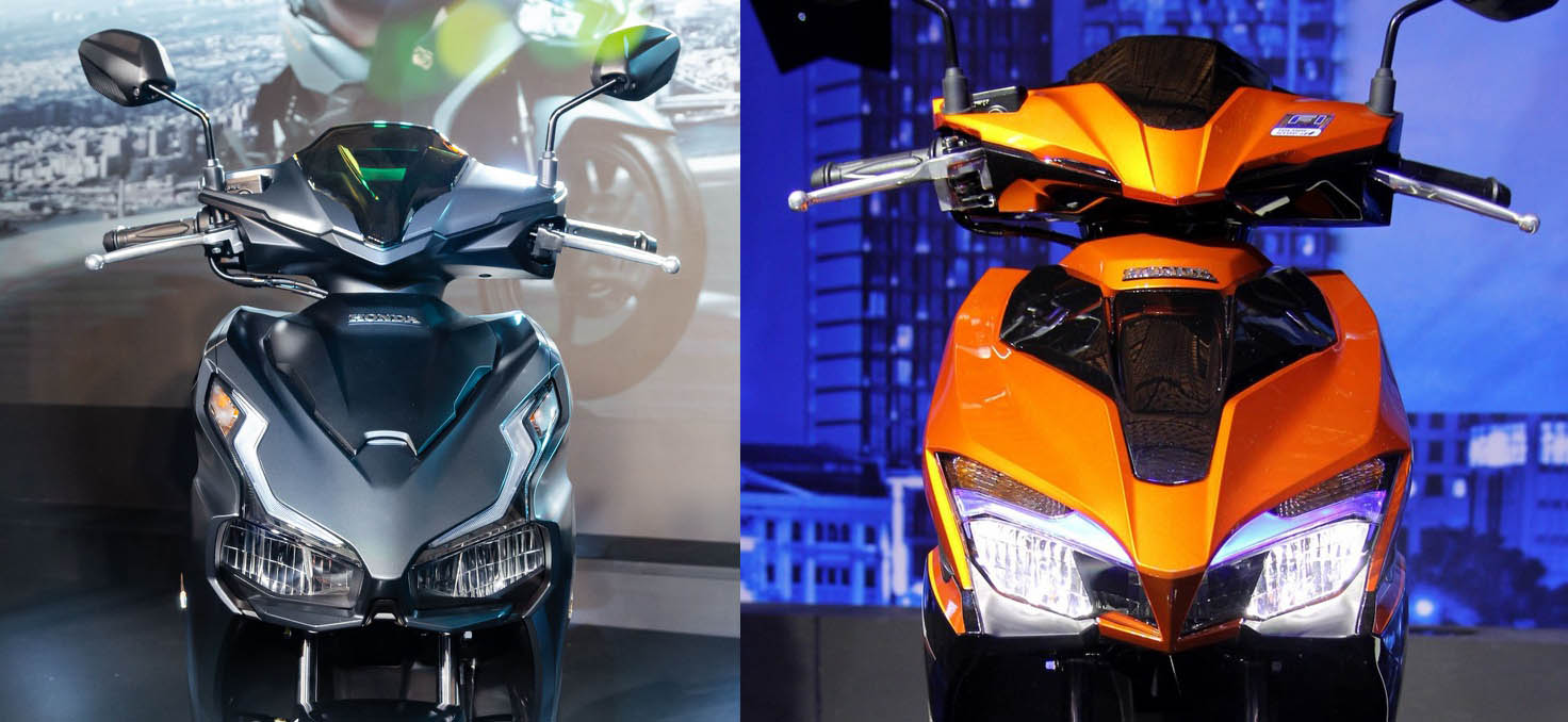 So sánh Honda Air Blade 2020 và 2019