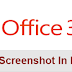 How to Take A Screenshot In Microsoft Office