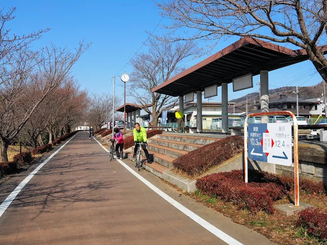 つくばりんりんロード　旧筑波駅跡