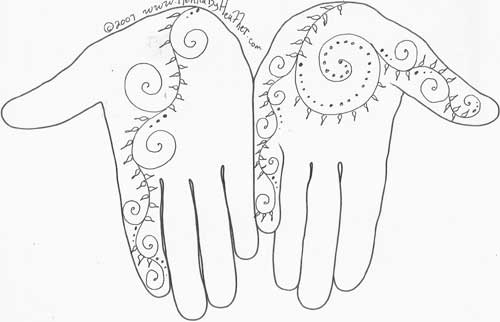 of Victoria Welch 39s muchloved henna style In