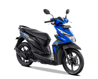 warna honda beat 2019 electro blue black