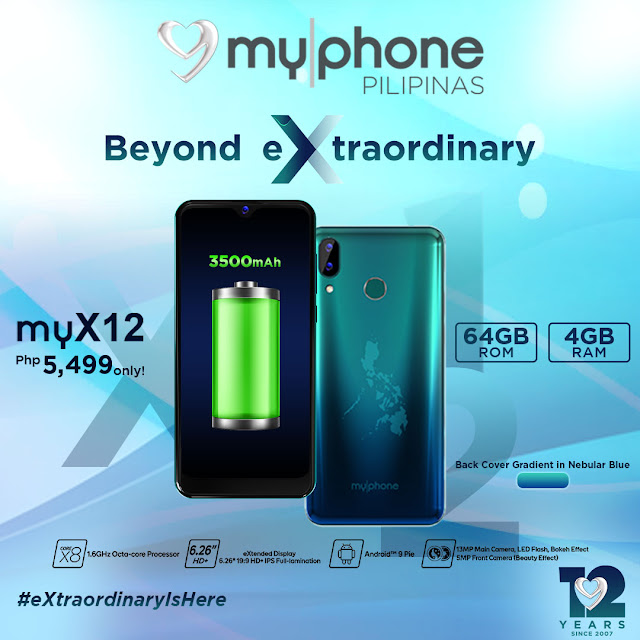 MyPhone myX12 with 4GB RAM