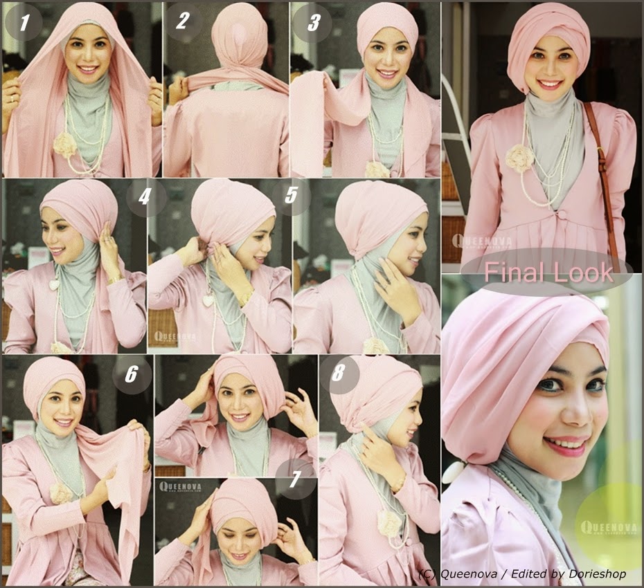 15 Tutorial Hijab Untuk Pipi Tembem Tutorial Hijab Terbaru Tahun