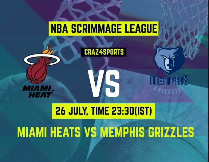 MIA VS MEM Dream11 prediction | Miami Heat Vs Memphis Grizzlies | NBA Scrimmage | Top picks | Previous Match Score | Players stats | Dream Team