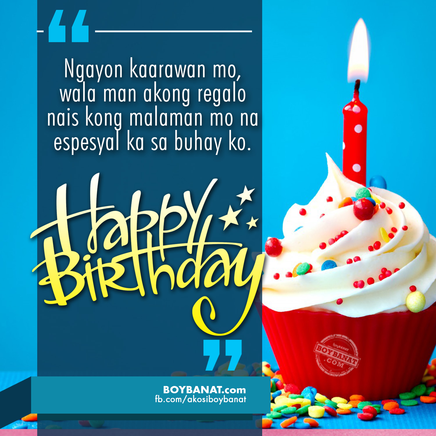 Happy Birthday Quotes and Heartfelt Birthday Messages ~ Boy Banat