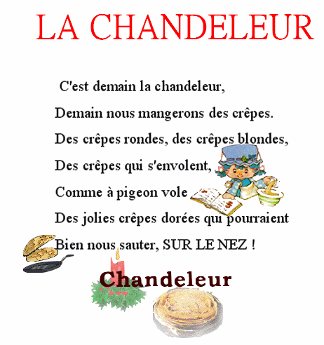 Resultado de imagen de chandeleur chansons