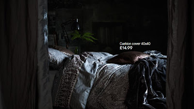 dark duvet cover set h&m