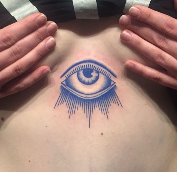 Esse olho azul