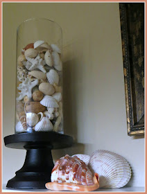 Beach Theme Mantel by Crafty In Crosby