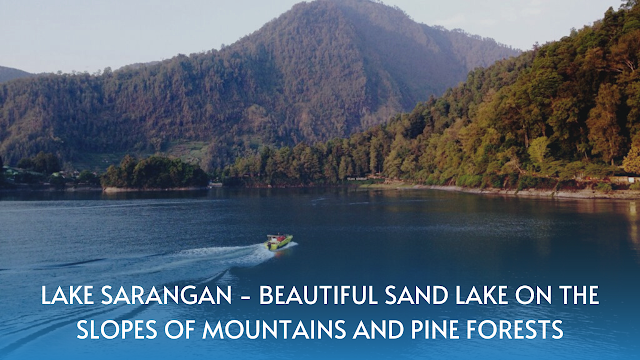 Lake Sarangan - Beautiful Sand Lake On The Slopes Of Mountains And Pine Forests