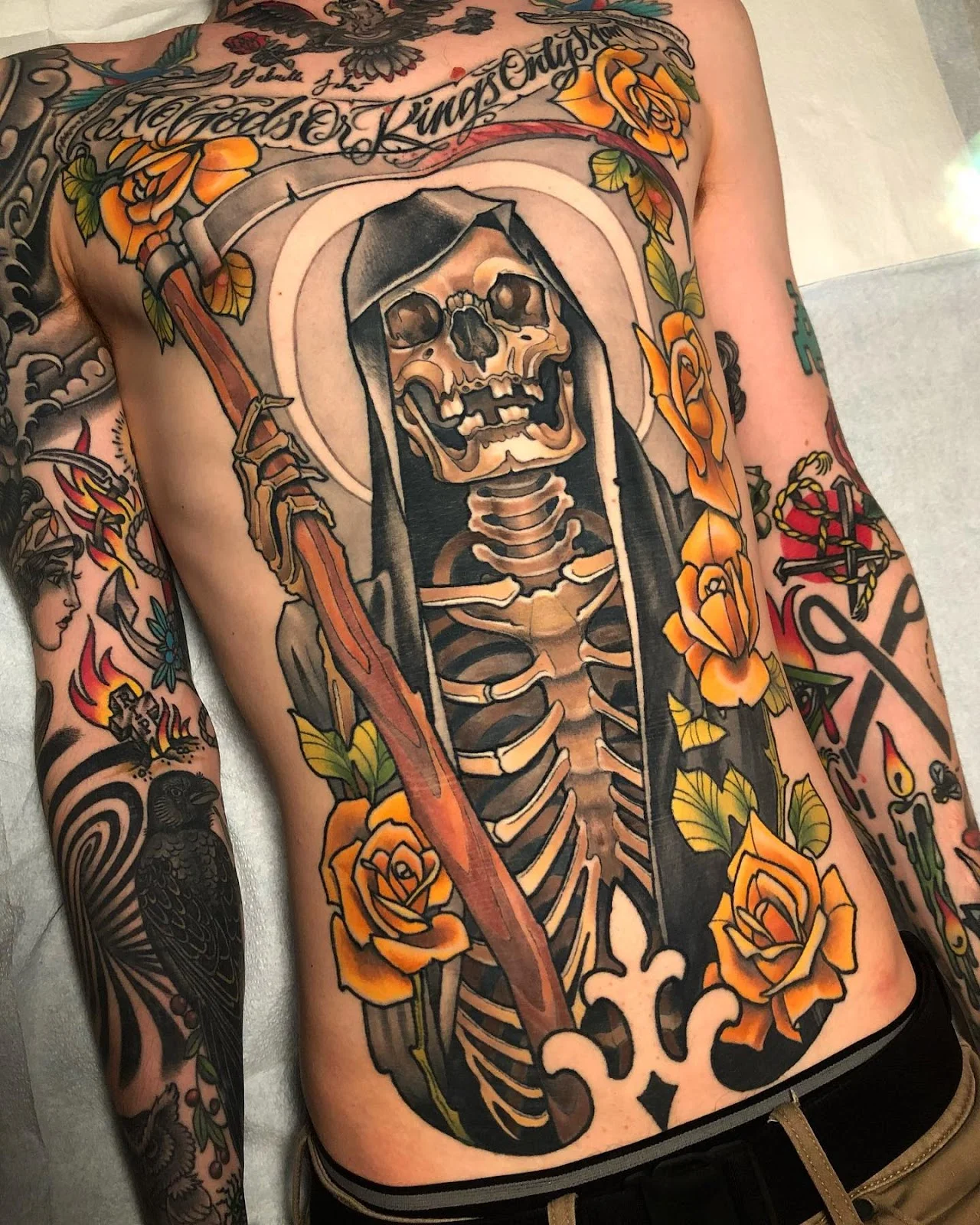 Tatuajes de la Santa Muerte