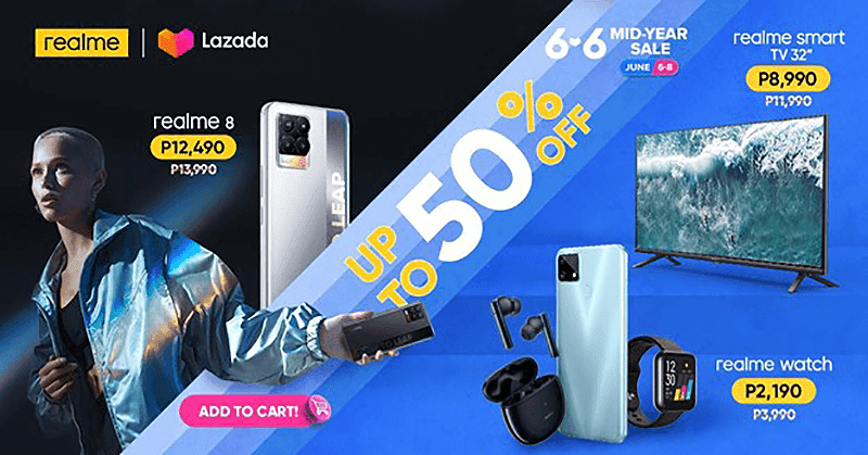 realme 8 series and more is on sale