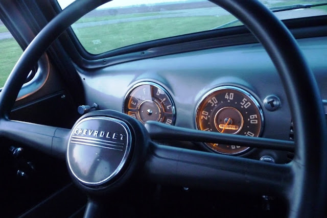 1949 Chevy steering wheel