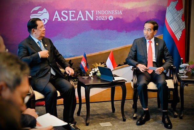 Presiden Jokowi dan PM Hun Sen Bahas Peningkatan Kerja Sama Ekonomi Indonesia-Kamboja