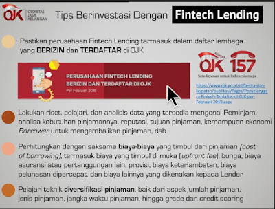 tips berinvestasi dengan fintech lending