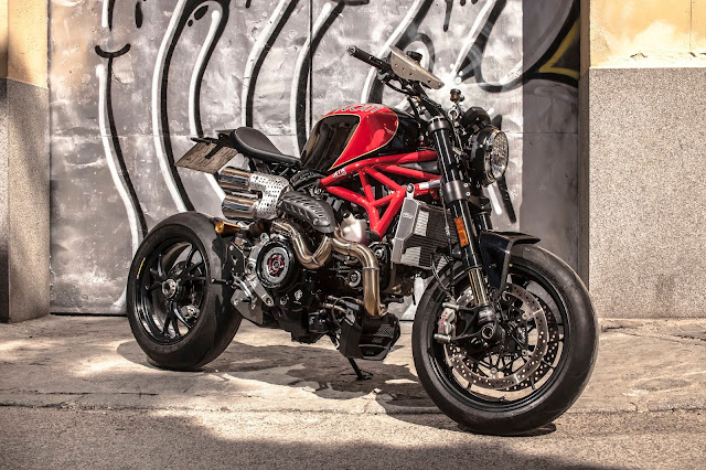 Ducati Monster 1200R By XTR Pepo Hell Kustom