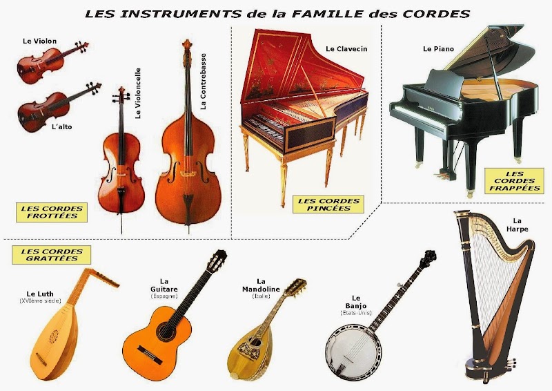 Ide Top Famille Des Cordes CE1, Info Baru!