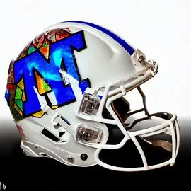 Middle Tennessee Blue Raiders Concept Football Helmets