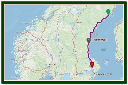 CARTINA UPPSALA VS UMEA