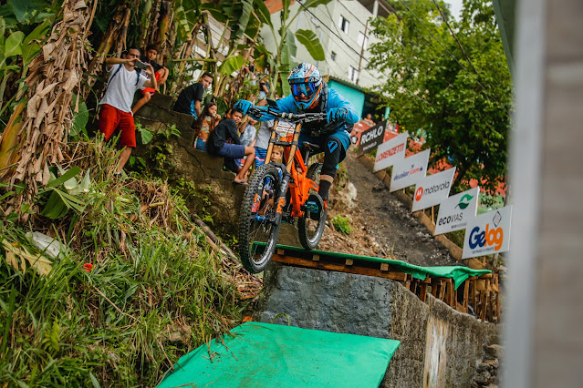 Ben Moore urban downhill racing