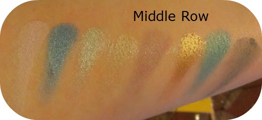 MUA Immaculate Collection Palette Swatches