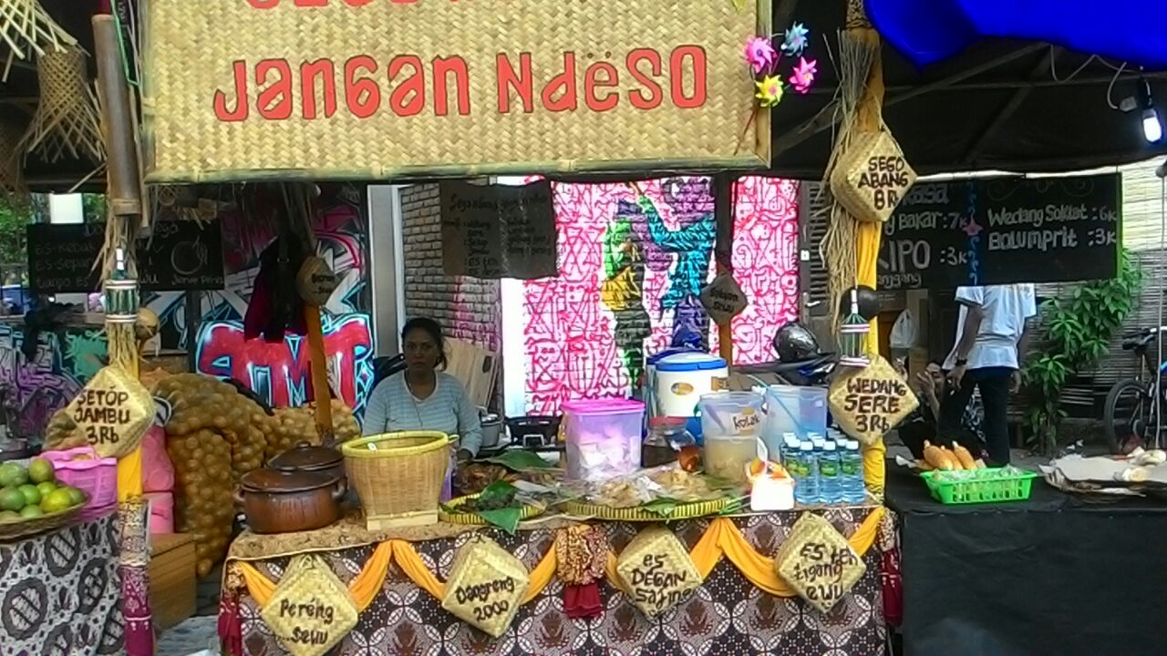 Contoh Stand Bazar Tempo Dulu - Desain Event