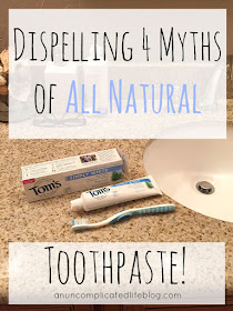 Tom's of Maine all natural toothpaste #NaturalGoodness #ad #CollectiveBias