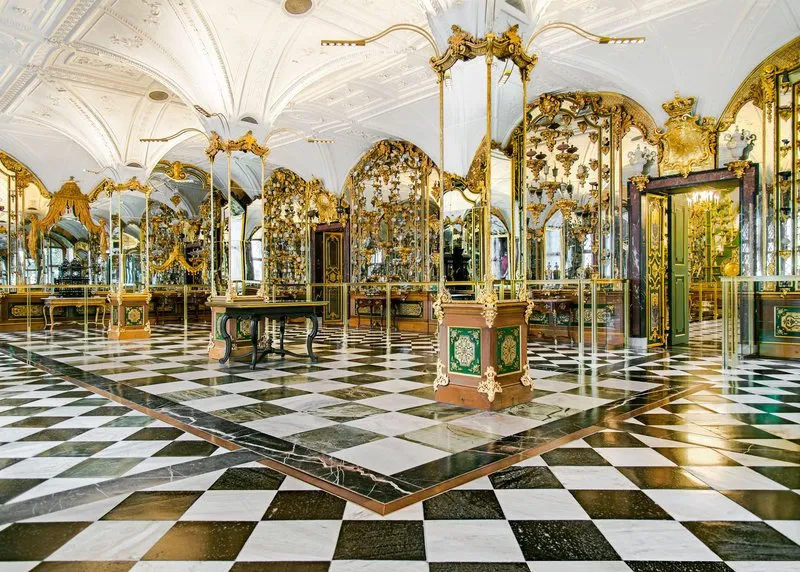 Le musée Grünes Gewolbe (la Voûte Verte) à Dresde