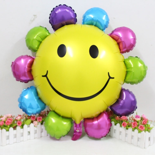 Balon Foil SUN SMILE RAINBOW