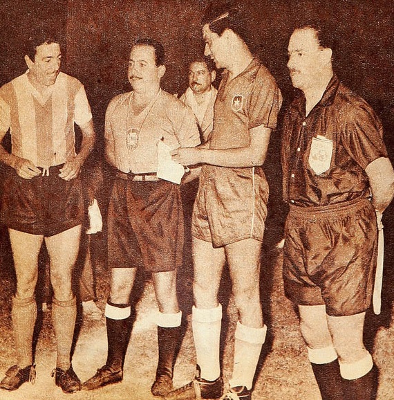 Argentina y Chile en Campeonato Sudamericano de 1956