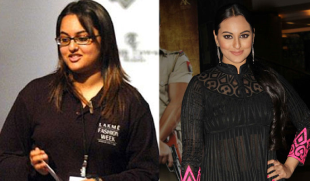 sonakshi sinha before weight loss