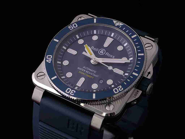 Bell & Ross BR03-92 Automatic Diver Black Dial 42mm Square Case Limited Edition Replica Watches