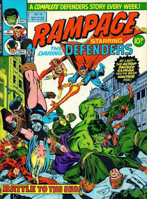 Rampage #24, Defenders vs the Sons of the Serpent