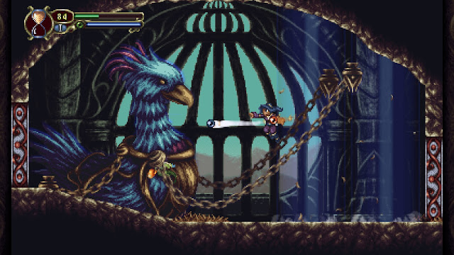 Timespinner - BOSS - Giant Blue Bird