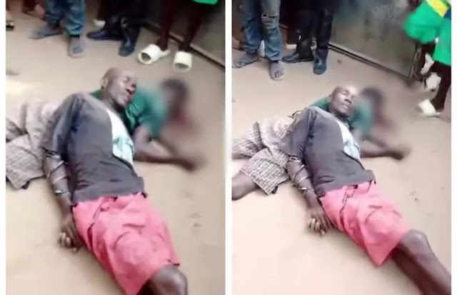 Father kills his son over food in Abia (video)