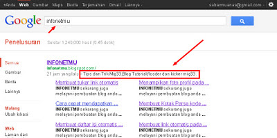 Cara mengetahui meta tag blog kamu meta tag