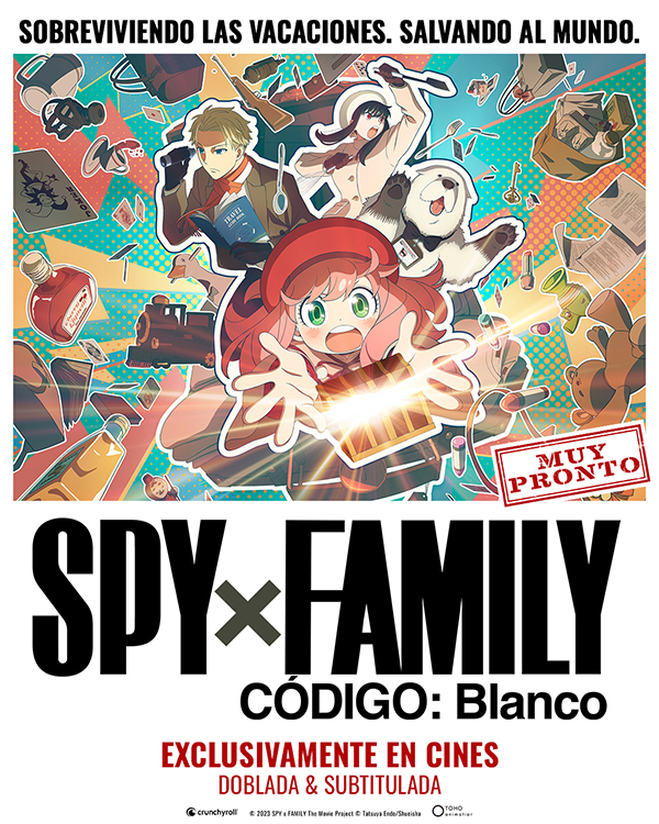 “SPY x FAMILY CÓDIGO: BLANCO” YA EN CINES